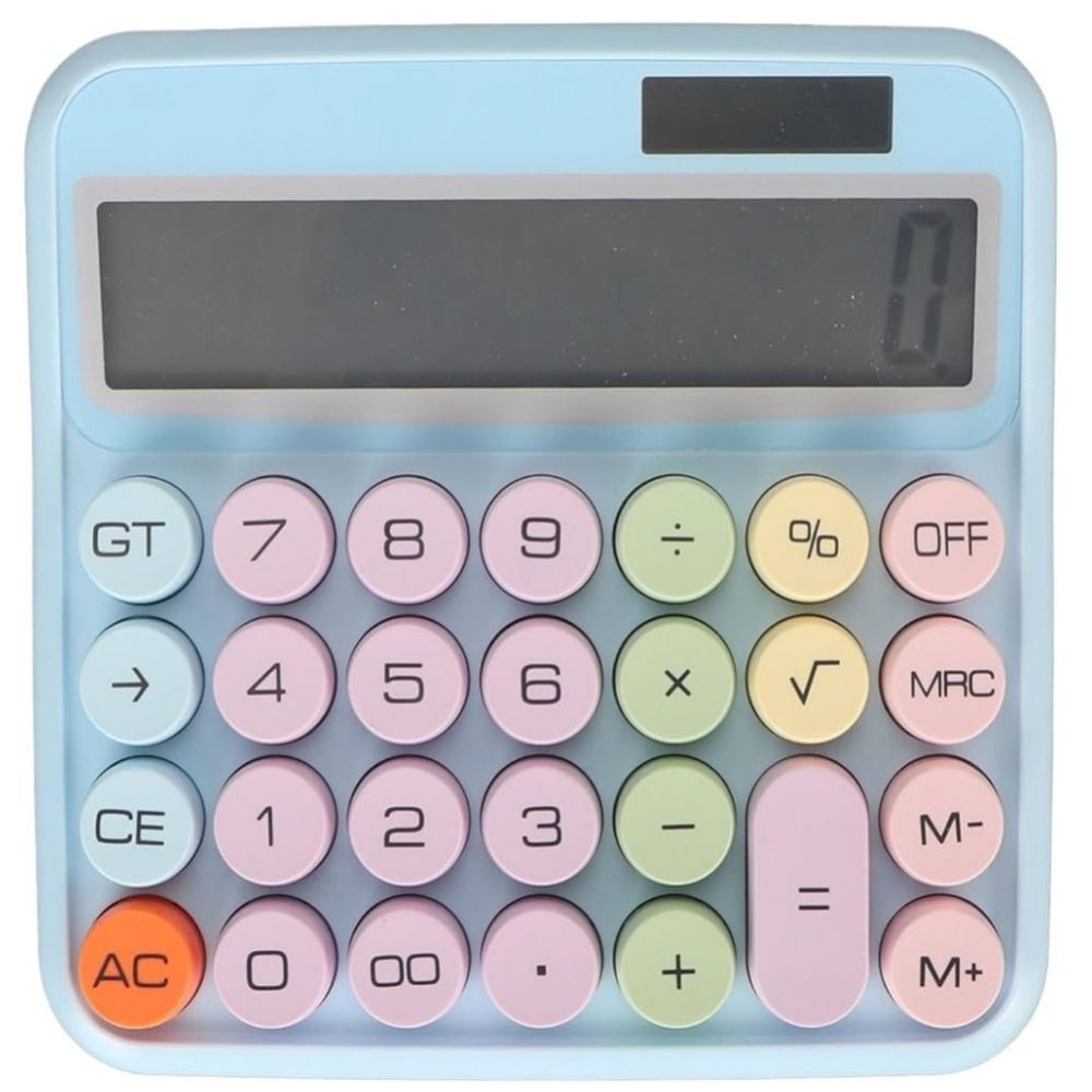 Colorful Candy Calculator with Large LCD Display And Keys
